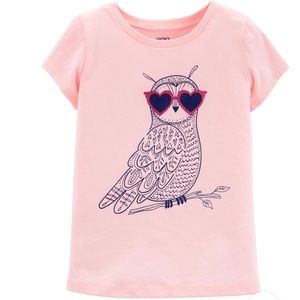 COPY - 🆕 NWT Carter’s tee shirt pretty owl